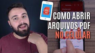 COMO ABRIR UM ARQUIVO PDF NO CELULAR