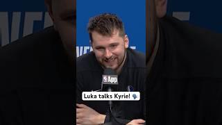 How much has Luka Doncic learned from Kyrie Irving?   #Shorts