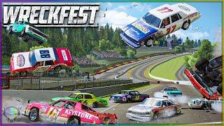 Spa NASCAR Rallycross RUMBLE +PinballLowGrav  Wreckfest