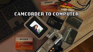 How To Transfer Camcorder Videos to Computer  Camcorder Cassettes to Digital  Camcorder Chronicles