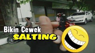 Motovlog  bucin di jalananBikin Cewek Salting