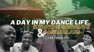 A day in the life of a dancer  content creator DWPACADEMY dance class and ice cream date