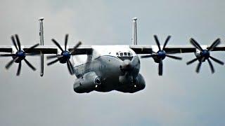 The biggest turboprop in the world An-22 Antey  Tver Migalovo