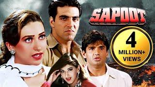 SAPOOT HINDI FULL MOVIE 1996  Akshay Kumar Karishma Kapoor Sunil Shetty Sonali Bendre