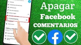 Cómo desactivar los comentarios en Facebook 2023  Desactivar comentario en Facebook