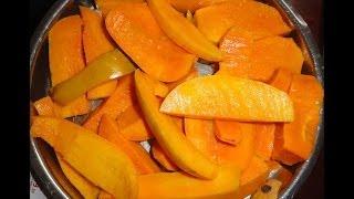 How to cut & eat a Indian Alphonso Mango & Kesar Mango + how to tell when it is ripe.