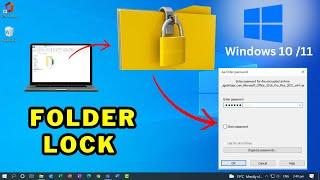 How to lock folder in Windows 10PC me Folder Lock kaise karenPassword Protect Folder on Windows PC