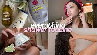 MY EVERYTHING SHOWER ROUTINE 🫧  body care skincare + more