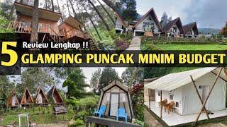 5 REKOMENDASI GLAMPING MURAH PALING HITS DI PUNCAK BOGOR  FASILITAS LENGKAP  GAK PERNAH SEPI