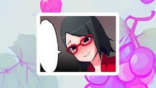 Sarada is close to the Hokage I Boruto comic dub