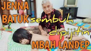 Brili dan Jenna dipijitin Mbah Landep Batuknya Langsung Sembuh