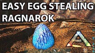 Stealing Wyvern Eggs Solo in Ragnarok the Easy Way Ark Survival Evolved How to and Tips