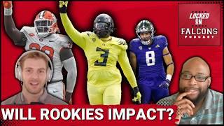 Which Atlanta Falcons rookies and young defenders will emerge in 2024?