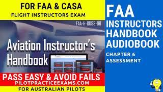 Chapter 6 FAA Aviation Instructors Handbook AudioBook - Planning Instructional Activity