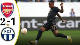 Arsenal Vs Zurich 2-1 Extended football HighlightsGoals 2022 HD-Europa League @EuroBD Sports News