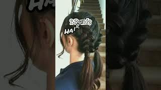 Hairstyle for school #shorts #girls #beauty #aesthetic #tomboy #korean #fypシ#tips #hairstyle #hair