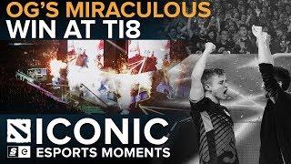 ICONIC Esports Moments OGs Miraculous Win at TI8