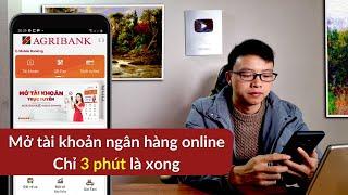 Cách tạo tài khoản Ngân hàng Agribank online