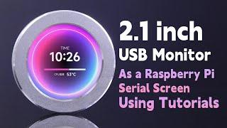 Tutorial for 2.1 USB Monitor W Cooler Screen Desktop RGB Ambient Display