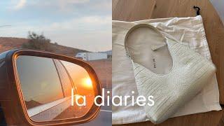 LA Diaries. New hair salon anxiety new bag unboxing. Ordinary Korean couples daily life vlog.