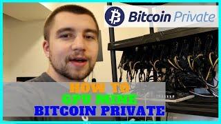 How To Mine Bitcoin Private BTCP - Mining Profits - GPU Mining - DSTMsmOS