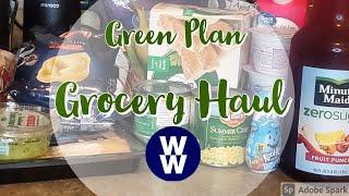 WW Green PlanGrocery HaulWeightloss