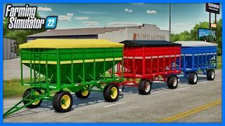 New Mods FS22 - Square Islands Tolva Grain Wagon & Harvest Productions 13 Mods