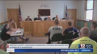 Preston County Commission holds work session to address EMS concerns