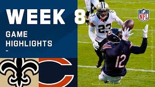 Saints vs. Bears Week 8 Highlights  NFL 2020