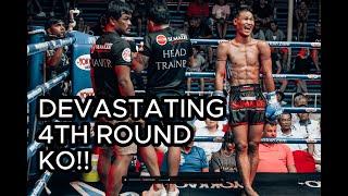 4TH ROUND MUAY THAI KO SAW HTOO AUNG SUMALEE BOXING GYM