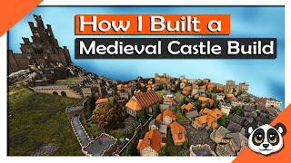 How I Built A Medieval Castle Build  ARK Building w Fizz