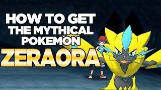 How To Get Mythical Pokemon Zeraora for Pokemon Ultra Sun and Moon  Austin John Plays