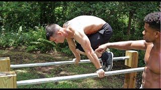 Planche progression Austin Dunham shows me some Planche progressions tips