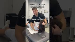 Oddly Satisfying Crack#chiropractic #shorts