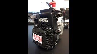 OBR 9.4hp G340RC Full Mod Reed Case engine unboxing