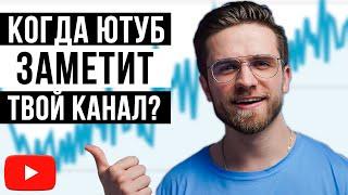 Когда Ютуб Начинает Продвигать Маленькие Каналы? ОТВЕТ НАЙДЕН