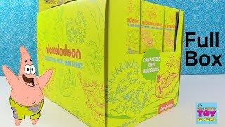 Nickelodeon Collectible Vinyl Figure Series Full Box Rugrats Arnold Spongebob Unboxing  PSToyRevi