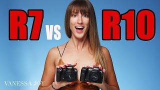 are these PRO or CONSUMER cameras?  Canon R7 vs R10