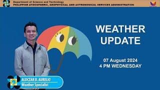 Public Weather Forecast issued at 4PM  August 07 2024 - Wednesday