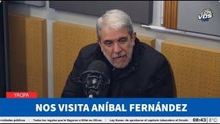 Aníbal Fernández con todo contra Máximo K “Si el peronismo no enfrenta a La Cámpora está terminado”