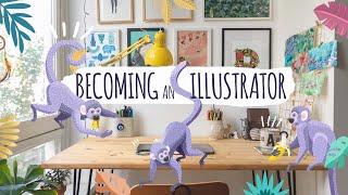 BUILDING YOUR ILLUSTRATION CAREER  3 Steps I Followed to Quit my Job and Become an Illustrator