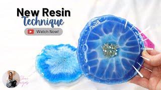 Wow Testing New Ways To Create The Larimar Effect In Resin