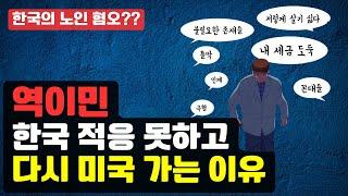 미국 이민 생활 다 정리하고 역이민 왔는데 결국 다시 미국으로 돌아가는 이유