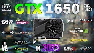 GeForce GTX 1650 4GB - Test in 15 Games  1080p