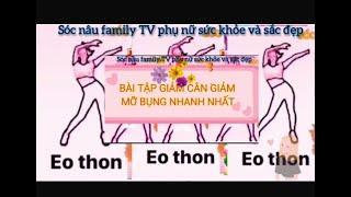 BÀI TẬP GIẢM CÂN GIẢM MỠ BỤNG NHANH NHẤTTHỂ DỤC EO THON BỤNG NHỎ GIẢM CÂN CHO CẢ HỌC SINH .