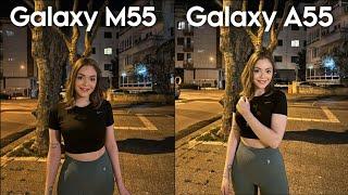Samsung Galaxy M55 vs Samsung Galaxy A55 Camera Test