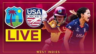  LIVE  West Indies v USA  2nd T20I