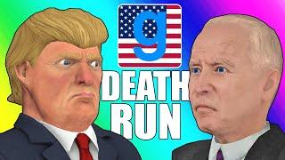 Gmod Death Run - Trump VS Biden With... Marge Simpson? Garrys Mod Funny Moments