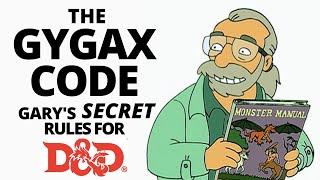 The Gygax Code Garys SECRET Rules for D&D Ep. #186