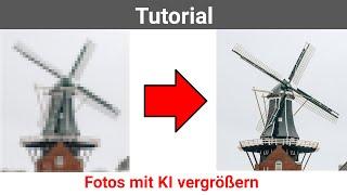 Fotos mit KI vergrößern - Waifu2x Upscaling Tutorial für Fotos deutsch